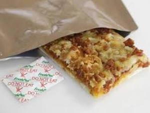 Military scientists invent long-life pizza.